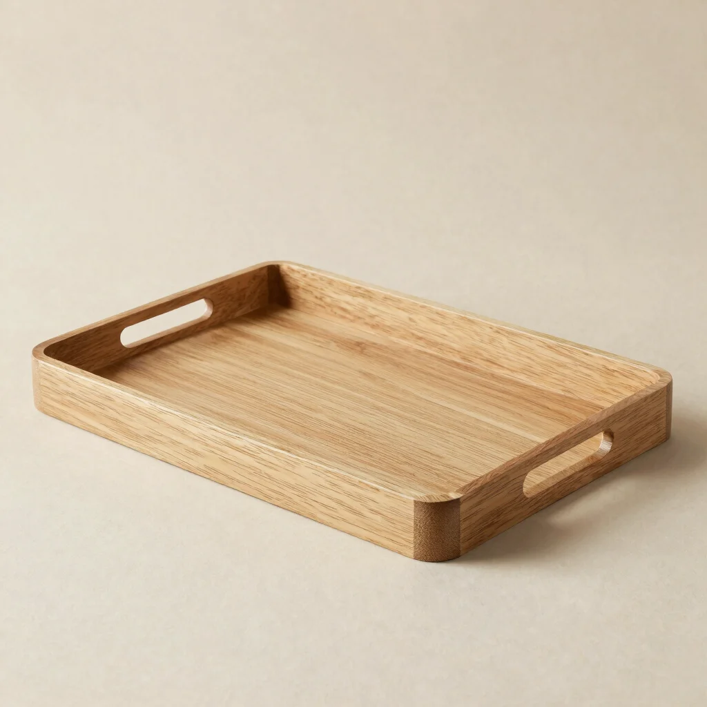Oak Desk Tray